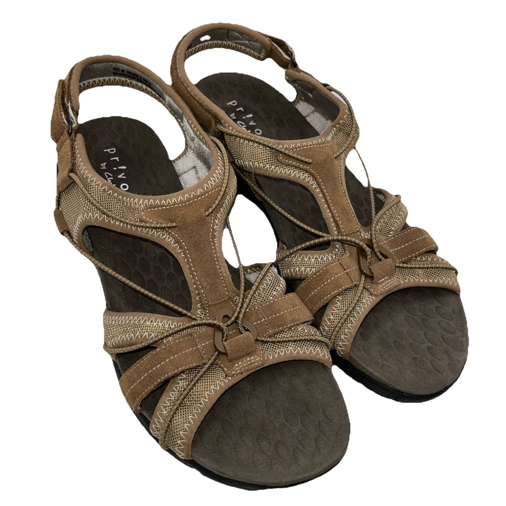 Clarks Privo Flats Slip On Shoes Leather‎ Size 9